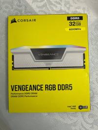 RAM Corsair Vengeance RGB DDR5 32GB 2X16GB 6000MHz Mémoire PC Gamer Neuf Boite scellée thumbnail 2