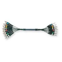 Yellow Cable  Octopaire 8 jack stéréo 8 xlr fem 5 m - 