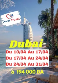 Voyage Organisé Dubai Avril 2025 