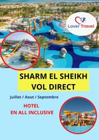 Sharm El Sheikh Vol Direct  Juillet / Aout / Septembre