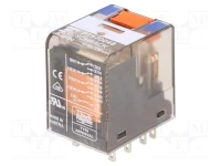 Relais Miniature 14 Broches 4 CO  SCHRACK TE CONNECTIVITY Bobine AC / DC 