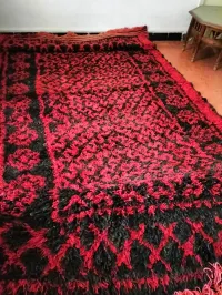 Grand tapis artisanal 