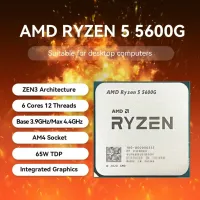 PROCESSEUR AMD RYZEN 5 5600G 6 COEURS 12 THREADS BOX