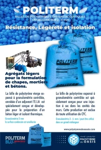 Polystyrène isolant béton léger 