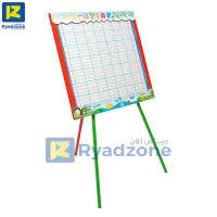 لوحة سبورة ثلاثية الأرجل بيضاء مخططة tableau trepied blanc trace