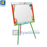 لوحة سبورة ثلاثية الأرجل بيضاء مربعة tableau trepied blanc carre