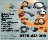 Cable OBD Delphi Autocom Can Clip Diagbox Lexia TCS Launch 