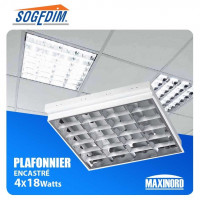 industrie-fabrication-plafonnier-encastre-4x18w-luminaire-de-plafond-baraki-birtouta-alger-algerie