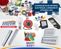 FOURNISSEUR DE MATERIEL ELECTRIQUE, LUMINAIRE ET APPAREILLAGE