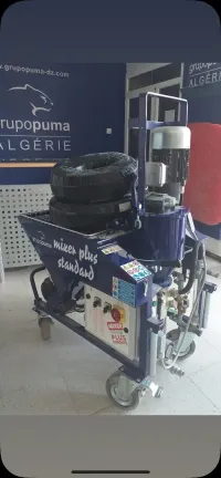 Machine monocouche projection mixer plus   