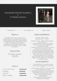 Coach en Musculation Et Nutrition Sportive Recharche Demploi