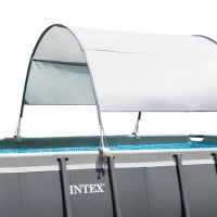 Voile d'ombrage piscine 