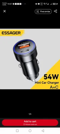 ESSAGER CAR CHARGEUR