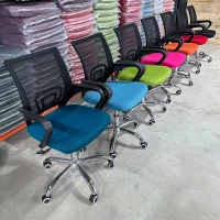 CHAISE BUREAU OPERATEUR FILET EN DIFFERENTES COULEURS 