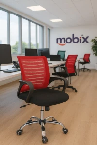 Chaise Vecelo opérateur robuste et confortable de la marque Mobixdz