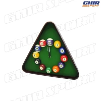 HORLOGE MURALE BILLARD TRIANGULAIRE