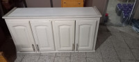 kitchen-furniture-a-vendre-un-meuble-de-cuisine-en-bois-rouge-peint-blanc-birkhadem-alger-algeria