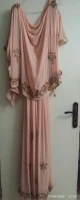 Robe chaoui Rose+ caftan marocain 