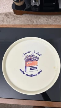  Plateau Vintage Publicitaire ASPRO Rare & Collectors
