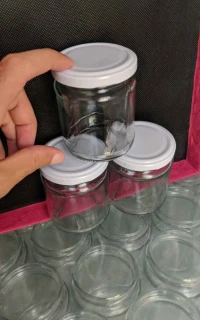 Pot verre bocaux بلارات عبوات زجاجية gغ250 