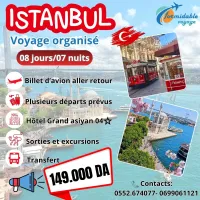 Promo Istanbul été 2025 
