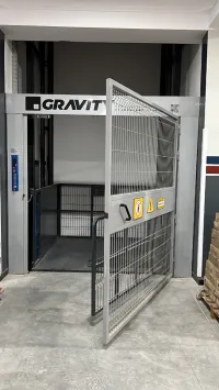 Montecharge marchandise Hydraulique Fabrication sur mesure - GRAVITY ALGERIE- interne ou externe