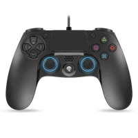 MANETE SPRIT OF GAMER Wired Gamepad filaire avec rétro-éclairage bleu pour PS4/PS3/PC