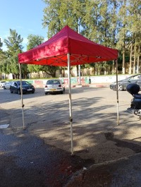 Chapiteau accordéon pliable tente tonelle gazebo