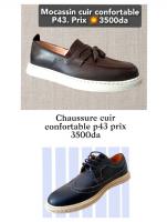 mocassins-chaussure-et-mocassin-cuir-confortable-p43-prix-3500da-lalwahd-livraison-58-willaya-bordj-el-bahri-alger-algerie