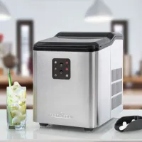 Machine A Glaçons Avec Écran LED 1.5Liter En Acier Inoxydable 12KG