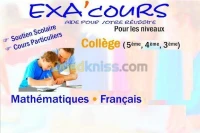 Cours De Mathématique programme national + programme Français 