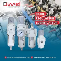  Filtre Pneumatique Filtre Régulateur Lubrificateur Pneumatique / Unité De Traitement D'air