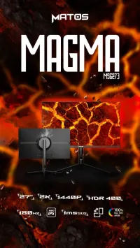 MATOS MAGMA FASTIPS 180HZ 27POUCES 2K (1440P)