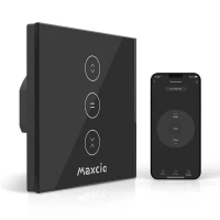 MAXCIO Interrupteur Volet Roulant Connecté compatible Alexa et Google (dispo en blanc également)