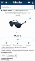 lunettes-de-soleil-hommes-carrera-champion-dl53h-polarise-noir-matgris-ain-taya-alger-algerie