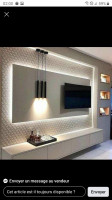 decoration-amenagement-meuble-tv-placoplatre-el-achour-alger-algerie