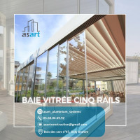 بناء-و-أشغال-baie-vitree-cinq-rails-دالي-ابراهيم-الجزائر