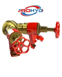 ROBINET PRISE DOUBLE COLONNE AVEC BOUCHON