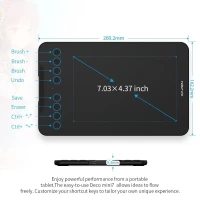  Xp pen Deco mini 7 Tablette graphique 
