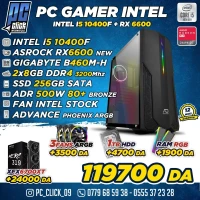 CONFIG intel i5 10400F + RX 6600