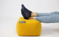Repos pieds carré/rond pouf beanbags