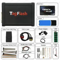 TAGFLASH FULL VERSION ECU OBD, banc, démarrage, BDM, JTAG, lecture complète, TCU, camion, bike