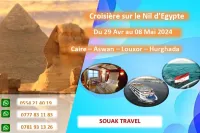 Croisière sur le Nil d’Egypte Caire-Aswan-Louxor-Hurghada