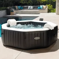 Spa gonflable Carbone 6 places ,Jacuzzi bangnoire