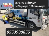 Camion Débouchage canalisation vidange 