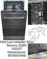 Siemens/ Mini-Lave vaisselle 10C&3T 