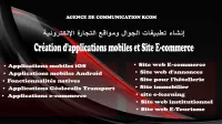 Création Site Web E-commerce & Applications Mobiles  