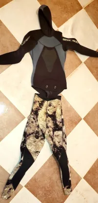 Tenue de chasse sous marine 