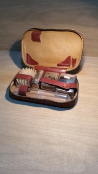 Trousse de toilette vintage art déco des années 30