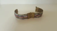 Ancien bracelet en Cuivre & Nacre